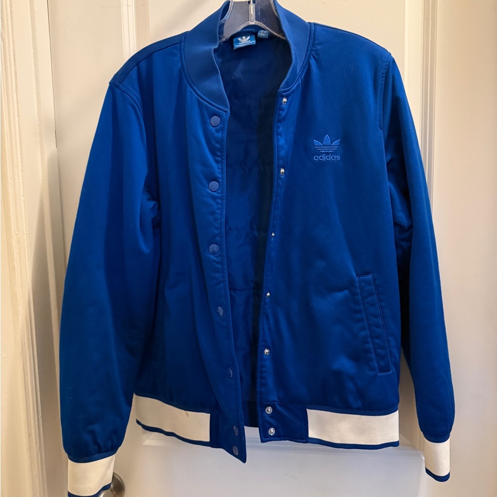 Adidas Embellished Arts Embroidered Bomber Jacket SUPER RARE Small - Picture 4 of 6